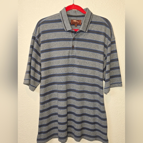 Vintage Bob Timberlake Mens Large Polo Shirt Cool Look 90's VTG - Picture 1 of 9